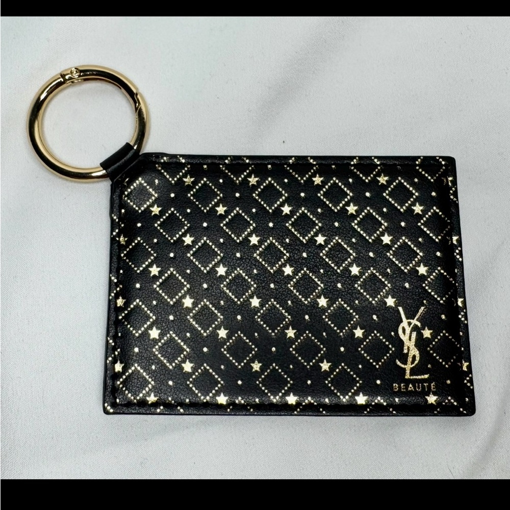 Yves Saint Laurent Black Mirror Keychain